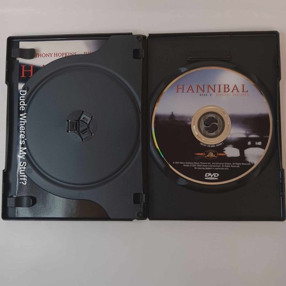 HANNIBAL - ANTHONY HOPKINS - JULIANNE MOORE - 2001 DVD - SPECIAL 2-DISC EDITION - Picture 3 of 4